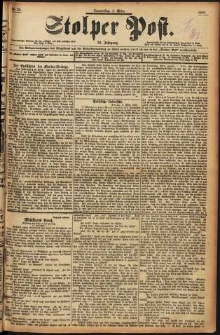 Stolper Post Nr. 52/1898