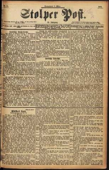 Stolper Post Nr. 54/1898