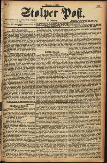 Stolper Post Nr. 61/1898