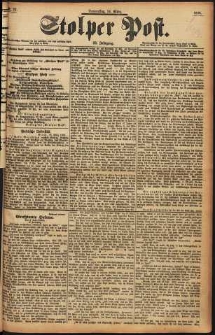 Stolper Post Nr. 70/1898