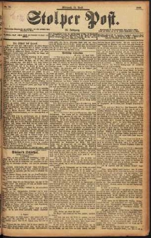 Stolper Post Nr. 85/1898