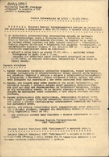 Serwis Informacyjny Regionalnego Komitetu Strajkowego "Pobrzeże" z siedzibą ZPE "Kazel" 1981, nr 6