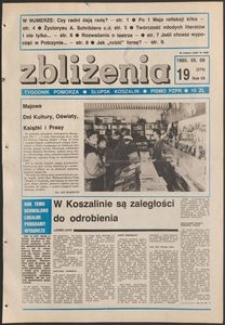 Zbliżenia : tygodnik społeczno-polityczny, 1985, nr 19