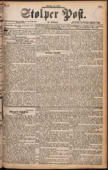 Stolper Post Nr. 95/1898