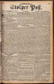 Stolper Post Nr. 96/1898