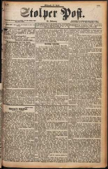 Stolper Post Nr. 97/1898