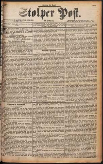 Stolper Post Nr. 99/1898