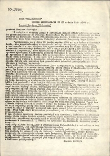 Serwis Informacyjny Zarządu Regionu "Pobrzeże", nr 27