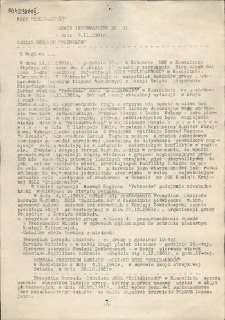 Serwis Informacyjny Zarządu Regionu "Pobrzeże", nr 33