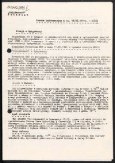 Serwis Informacyjny : pismo NSZZ "Solidarność" w Koszalinie, 1981 [brak nr]