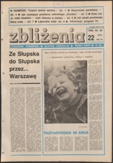Zbliżenia : tygodnik społeczno-polityczny, 1985, nr 22