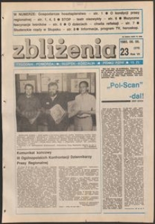 Zbliżenia : tygodnik społeczno-polityczny, 1985, nr 23