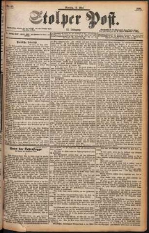 Stolper Post Nr. 113/1898