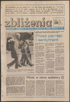 Zbliżenia : tygodnik społeczno-polityczny, 1985, nr 28