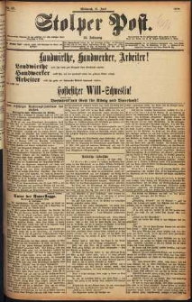 Stolper Post Nr. 137/1898