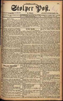 Stolper Post Nr. 138/1898