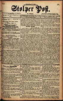 Stolper Post Nr. 144/1898