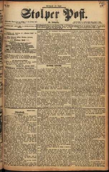 Stolper Post Nr. 141/1898