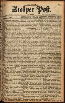 Stolper Post Nr. 187/1898