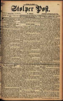 Stolper Post Nr. 199/1898