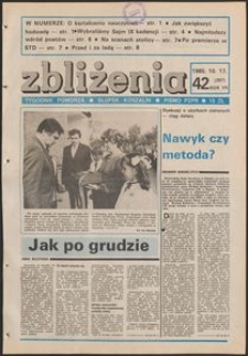 Zbliżenia : tygodnik społeczno-polityczny, 1985, nr 42