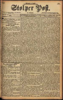 Stolper Post Nr. 203/1898