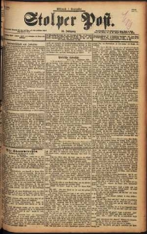 Stolper Post Nr. 209/1898
