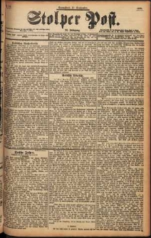 Stolper Post Nr. 212/1898