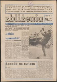 Zbliżenia : tygodnik społeczno-polityczny, 1985, nr 46