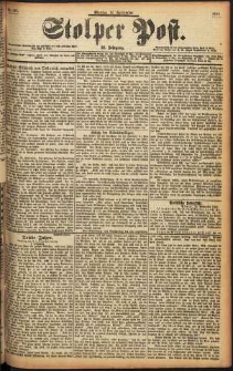 Stolper Post Nr. 213/1898