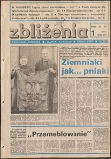Zbliżenia : tygodnik społeczno-polityczny, 1986, nr 1