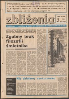 Zbliżenia : tygodnik społeczno-polityczny, 1986, nr 2
