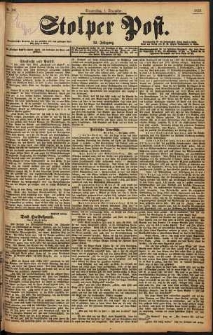 Stolper Post Nr. 281/1898