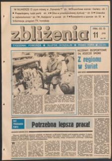 Zbliżenia : tygodnik społeczno-polityczny, 1986, nr 11