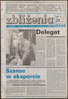 Zbliżenia : tygodnik społeczno-polityczny, 1986, nr 24
