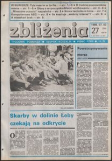 Zbliżenia : tygodnik społeczno-polityczny, 1986, nr 27