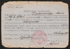 Legitymacja Tymczasowa