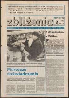 Zbliżenia : tygodnik społeczno-polityczny, 1987, nr 3