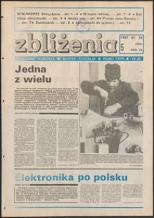 Zbliżenia : tygodnik społeczno-polityczny, 1987, nr 5