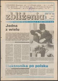 Zbliżenia : tygodnik społeczno-polityczny, 1987, nr 5