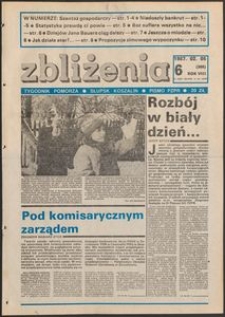 Zbliżenia : tygodnik społeczno-polityczny, 1987, nr 6