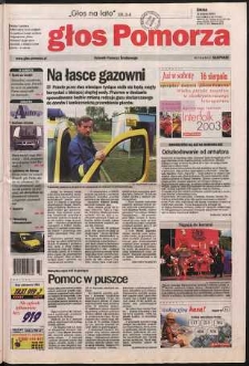 Głos Pomorza, 2003, sierpień, nr 188