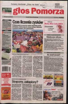Głos Pomorza, 2003, sierpień, nr 194
