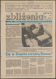 Zbliżenia : tygodnik społeczno-polityczny, 1987, nr 13
