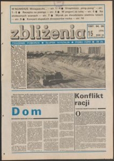Zbliżenia : tygodnik społeczno-polityczny, 1987, nr 15