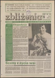 Zbliżenia : tygodnik społeczno-polityczny, 1987, nr 16