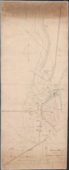 Situations Plan betreffend die Ablassung des Kupferteiches