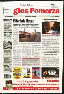 Głos Pomorza, 2003, grudzień, nr 302