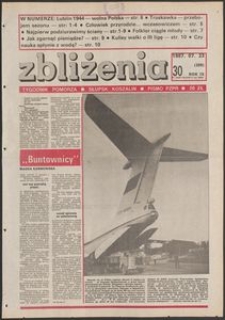 Zbliżenia : tygodnik społeczno-polityczny, 1987, nr 30