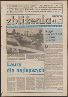 Zbliżenia : tygodnik społeczno-polityczny, 1987, nr 41